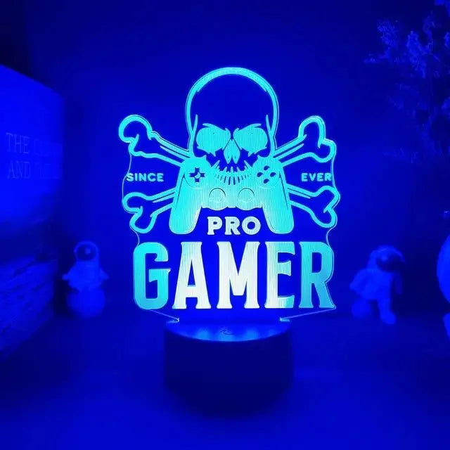 Lampe LED 3D Gaming RGB – Ambiance Gamer Ultime