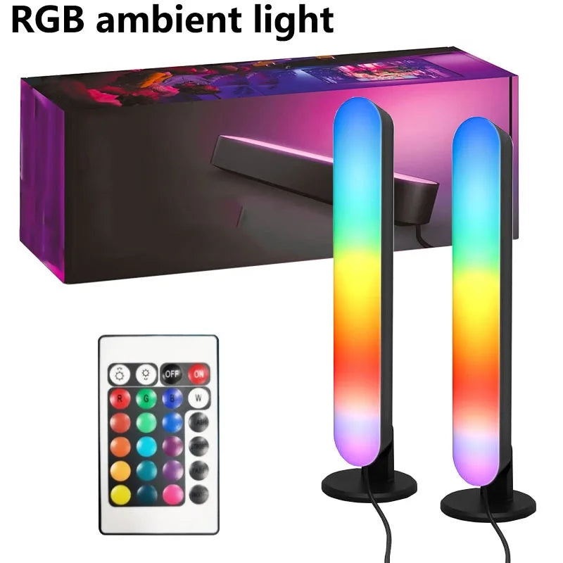 Lampe LED RGB Ambiance Gaming – 16 Couleurs & Télécommande