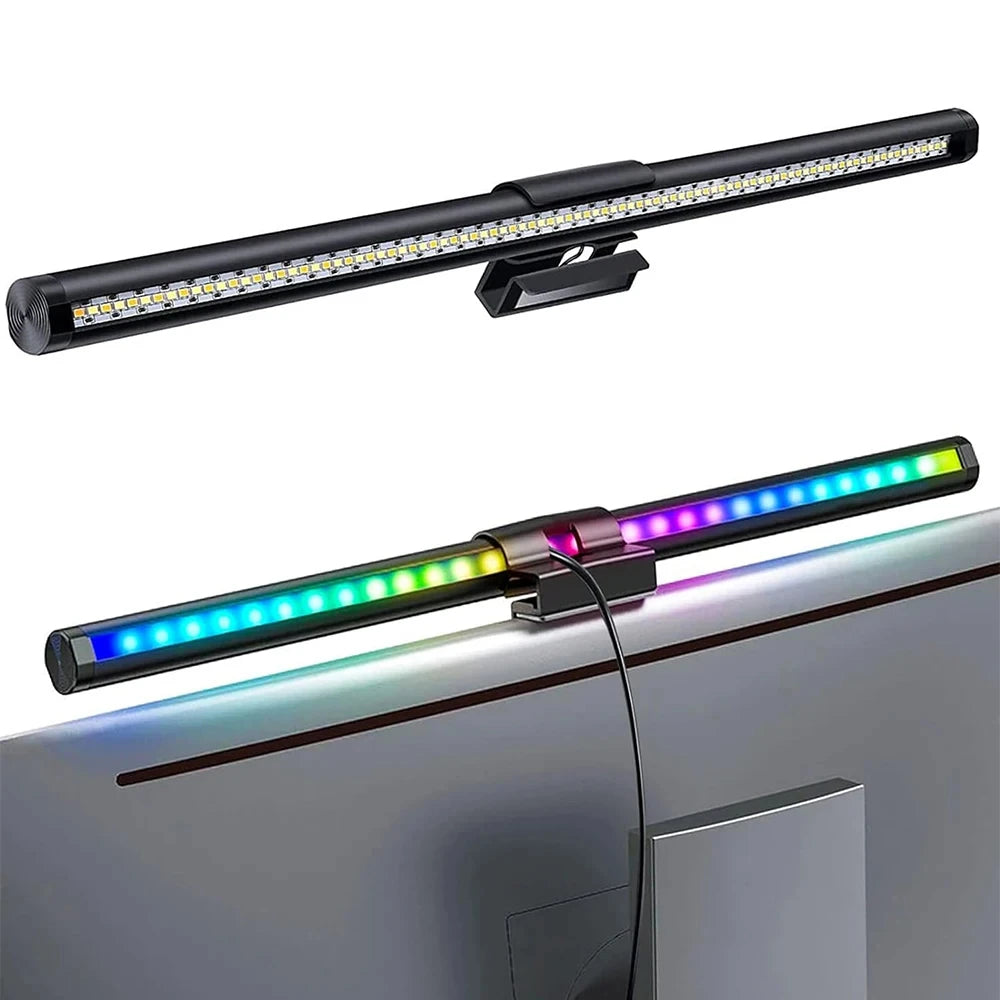 🖥️ Barre Lumineuse LED RGB pour Écran – Ambiance Gaming & Travail