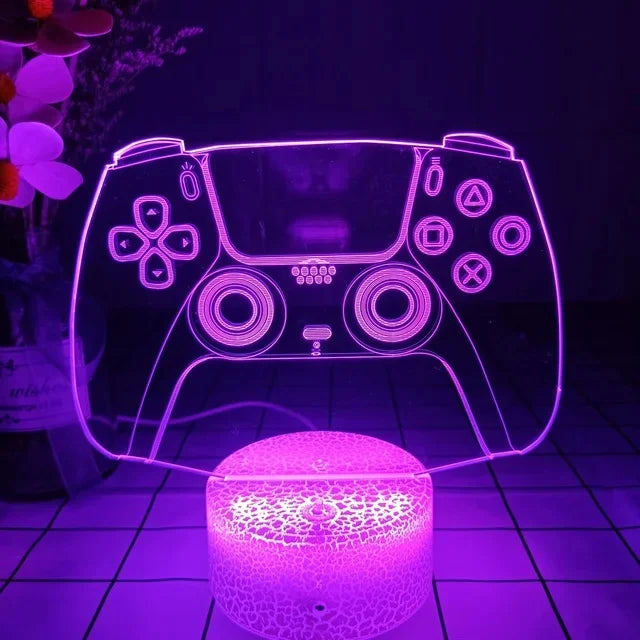 Lampe LED 3D Gaming RGB – Ambiance Gamer Ultime