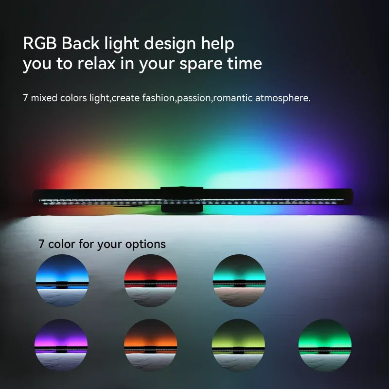 🖥️ Barre Lumineuse LED RGB pour Écran – Ambiance Gaming & Travail