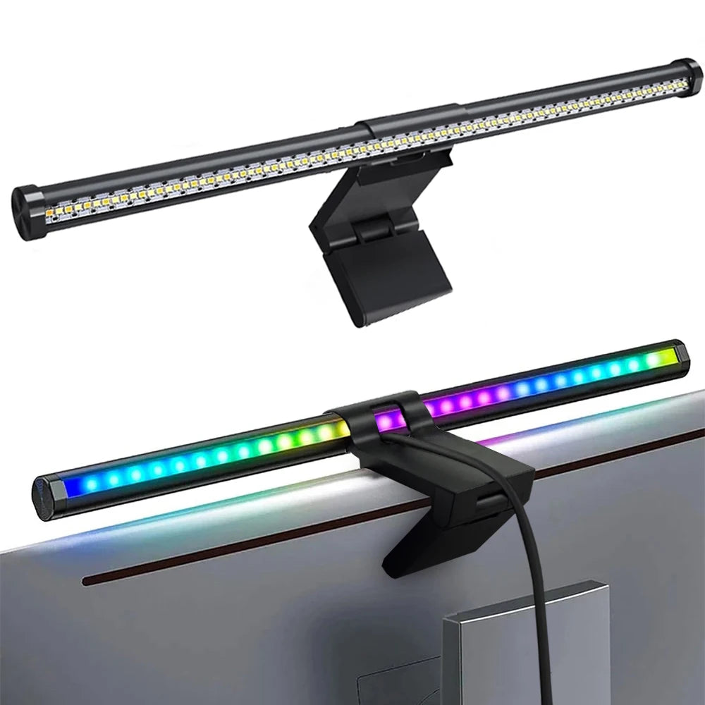 🖥️ Barre Lumineuse LED RGB pour Écran – Ambiance Gaming & Travail