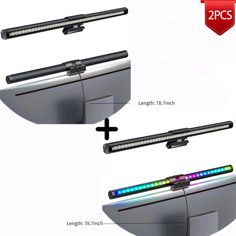 🖥️ Barre Lumineuse LED RGB pour Écran – Ambiance Gaming & Travail