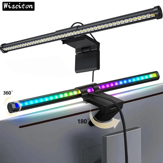 🖥️ Barre Lumineuse LED RGB pour Écran – Ambiance Gaming & Travail